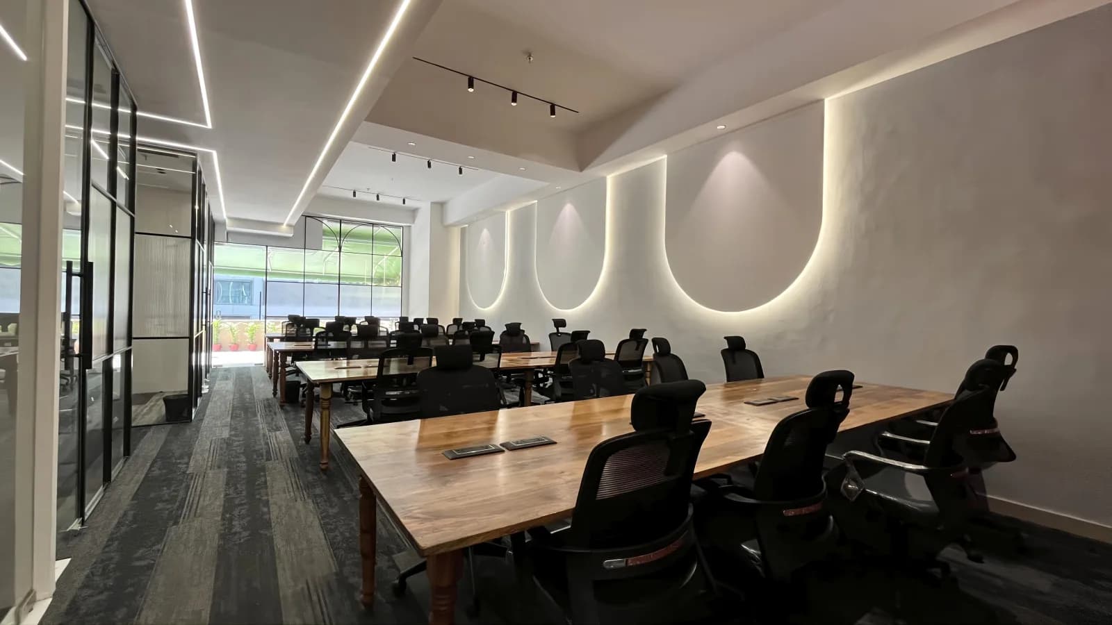 Meeting hall on a 603 floor